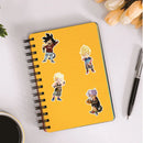 50 Stück Anime Dragon Ball Aufkleber Goku Cartoon Aufkleber Spielzeug Laptop Motorrad Koffer Aufkleber Kinder Weihnachtsgeburtstagsgeschenk