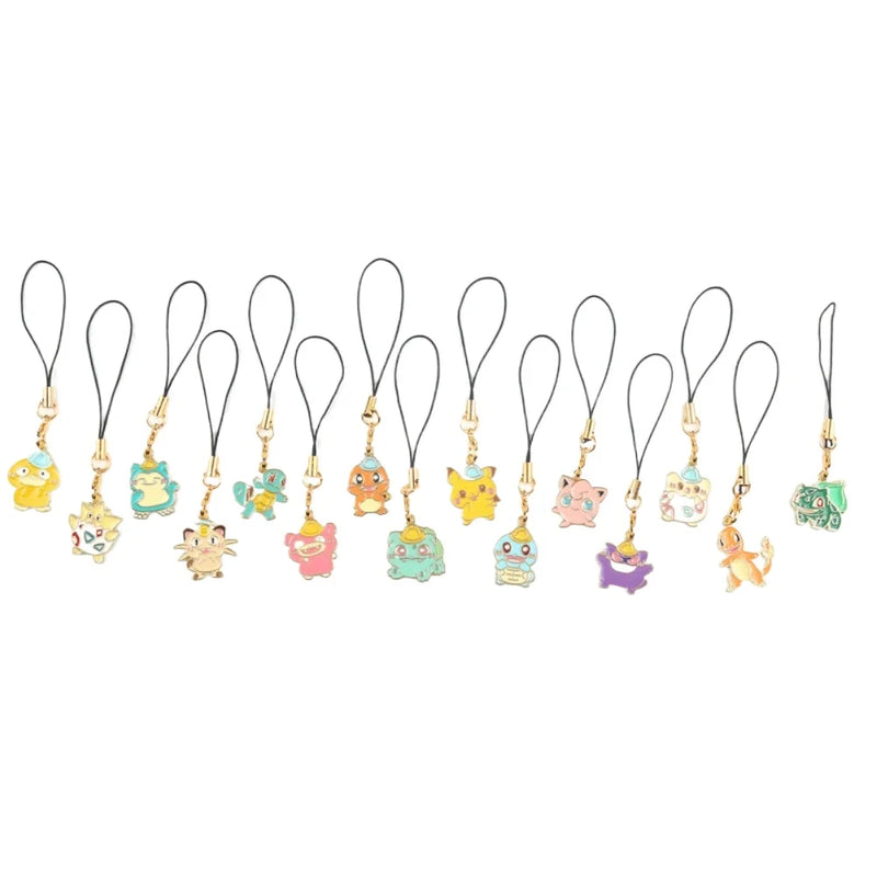 DIY Pokemon Charms - Adorable Pikachu, Koffing, & Squirtle Pendants! Keychain Accessories for Fans - Limited Stock, Grab Now