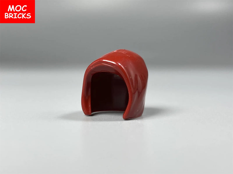 10pcs/lot MOC Bricks Hat Helmet Headgears Accessories Figure Parts Building Blocks Chilren's Toys Kids Gifts