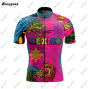 Mexico Team Men Cycling Jersey MTB Maillot Bike Shirt Downhill Jersey High Quality Pro Team Tricota Mountain Bicycle Clothing