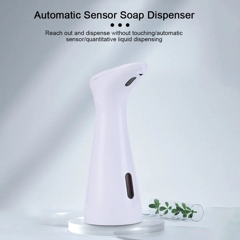 Automatic Soap Dispenser Battery Operated 200ML Hand Sanitizer Dispenser Touchless PX6 Waterproof for Kitchen Bathroom Washroom