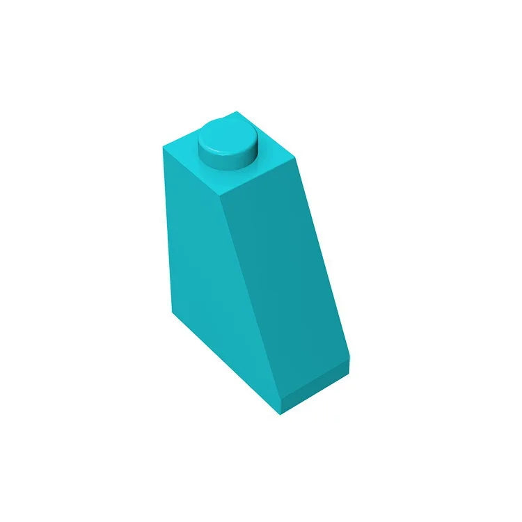 Gobricks 10PCS Bricks Assembles Particles 60481 2x1x265 Degree Slope Bricks Building Blocks Replaceable Parts For Children Gifts