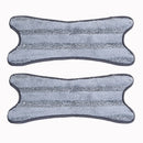 Zubehör rotierender Mopp-Ersatzkopf X-Form Mopp-Ersatztuch Bodenmoppkopf Mikrofasertuch Mikrofaser-Mopppads 1 STÜCK