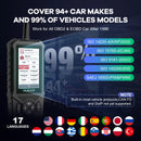 MUCAR CDE900 OBD2-Scanner ABS/SRS/ECM/TCM Systemdiagnosetool Kostenlose lebenslange Updates Motorkontrollleuchte Diagnosegeräte für Autos