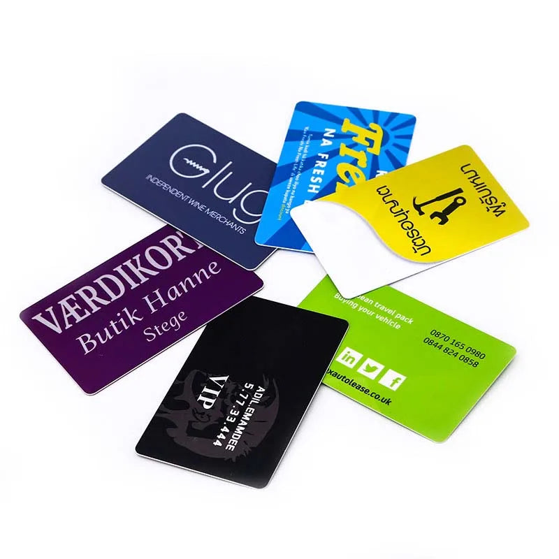 Custom white pvc plastic frost Business Card /print card /waterproof/ name/visiting card / custom business card printing