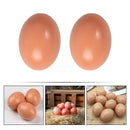 5 Pcs Imitation Fake Eggs Blank Wood Artificial for Chicken Nests Wooden Chickens Easter Crafts Solid