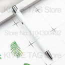Wholesale 100 50 20Pcs Laser Engraver Personalized Customized Logo Ball Pen Creative Business School Birthday Wedding Small Gift