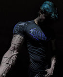 Frühling Und Sommer Neu eingetroffen junge Herren Workout Shirts Athletic Compression Tee Dry Fit Yoga Gym Basic Tops 1er-Pack