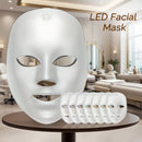 Elysian Aura | 7-Color Wireless LED Facial Therapy Mask | 60 LEDs High-Intensity Photon Skin Care