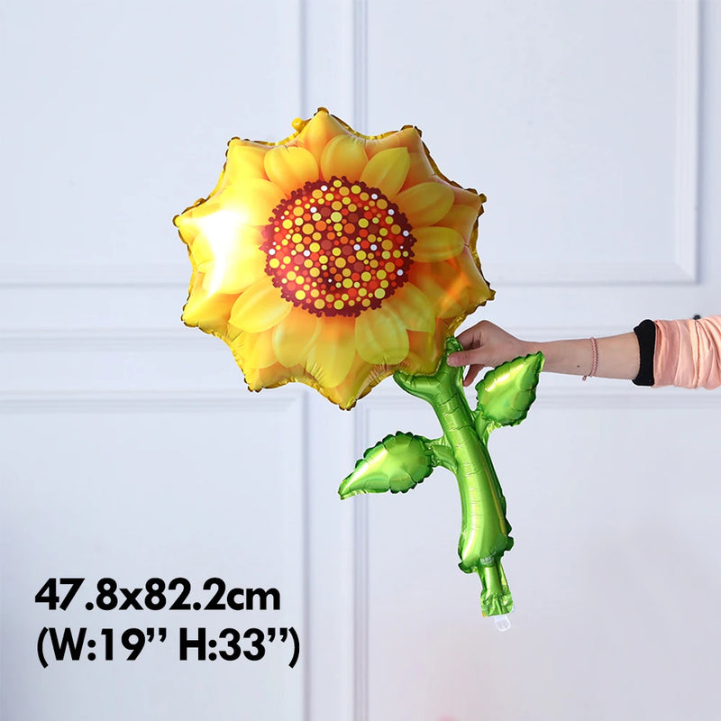 1/5pcs Autumn Maple Leaf Pine Cones Foil Balloons Squirrel Fox Animals Balloon Thanksgiving Brithday Party Decorations Kid Toys