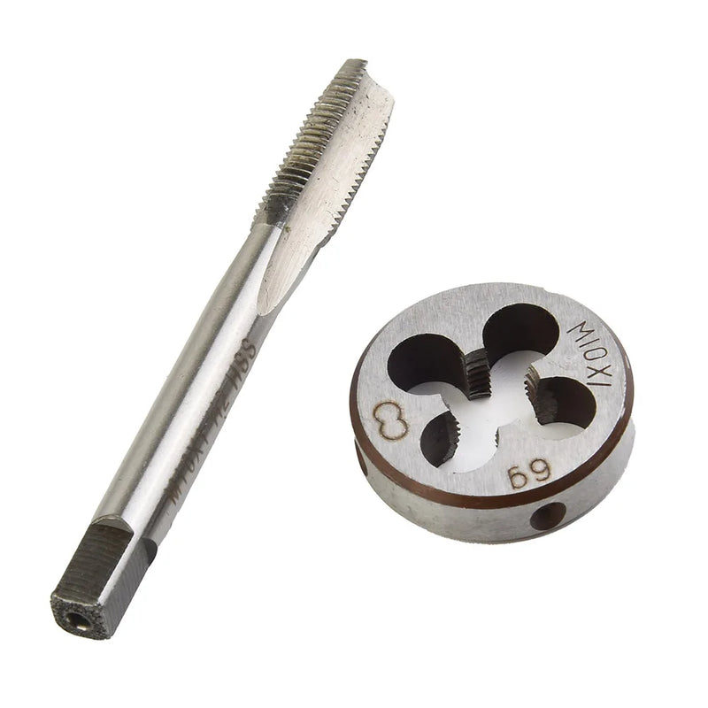 HSS M10 X 1mm Tap & M10 X 1.0mm Die Metric Thread Right Hand Metalwork Tool Ferramentas Tools Herramientas Hand Tools Outillage