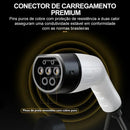 TAYSLA Charger EV 7kW 32A 24A 20A Type 2 AC 80-260V Portable Wallbox Compatible with BYD, GWM and Other Electric Vehicles