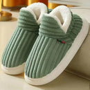 Warm Furry House Slippers Women Men Winter New Fashion Comfort Plush Slippers Home Indoor Outdoor Soft Thick Sole Cotton Shoes