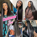 The Aurora Strand | Bone-Straight HD Lace Front Human Hair Wig, 13x4 / 13x6 / 5x5