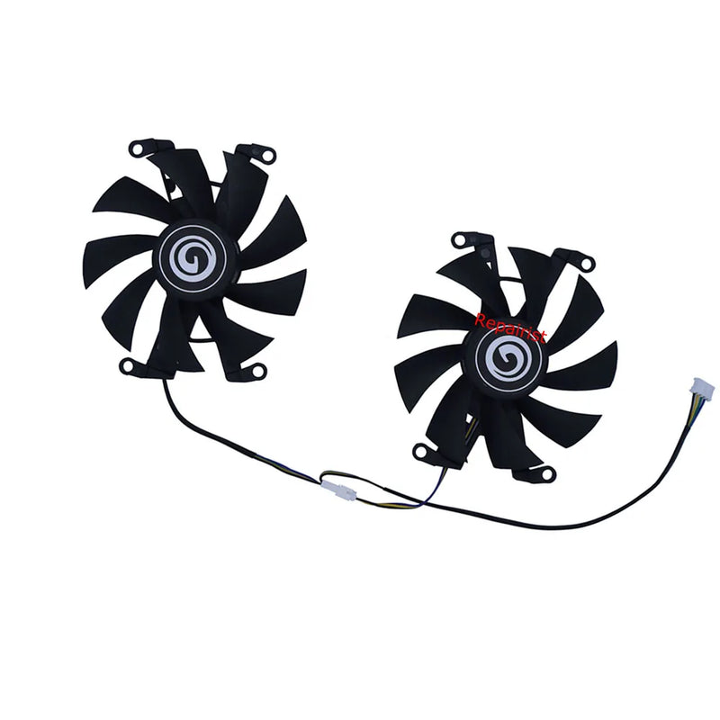 2Pcs/Set,Graphics Mining Card Fan,For NVIDIA For JIESHUO CMP50HX 10G CMP 50HX 10GB,VGA Video Card Cooling