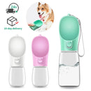 Tragbare Hunde-Wasserflasche für kleine große Hunde, Napf, Outdoor, Spaziergang, Welpe, Haustier, Reise-Wasserflasche, Katzentrinknapf, Hundezubehör