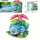 Pokemon Building Block Venusaur Gyarados Mewtwo Blastoise Figure Toys  Cartoon Model Decoration Kids Toy Gift