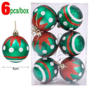 The Solstice Set | Hand-Painted 6cm Christmas Baubles