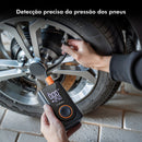 60W Wireless Portable Inflation Pump, 1800mAh Dual Battery, 5 Modes (Car/Bicycle/Motorcycle), LED, Auto Shut-Off, Type-C
