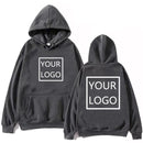 Hoodies Anime New Custom Hoodies Diy Logo Image Print Clothing Customized Sport Casual Sweatshirt Hoodie Pullover Size Xs-4Xl