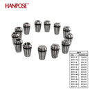 HANPOSE 0.5kw clamps Air cooled Air cooled spindle ER11 chuck CNC 500W Spindle Motor + Power Supply speed governor