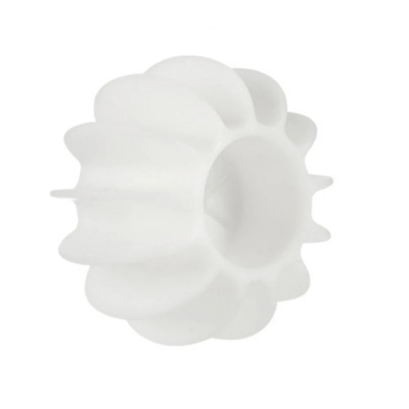 6pcs Laundry Ball Reusable Silicone Wash Ball Solid Color Dryer Balls Magic Pet Hair Remover Enhance Your Machine Cleaning Power