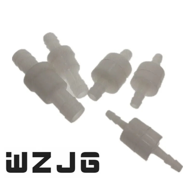 Plastic One-Way 4/6/8/10/12 Non-Return Water Inline Fluids Check Valves for Fuel Gas Liquid