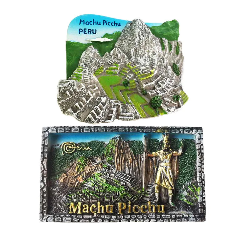 North America Peru Machu picchu Fridge Magnets Tourism Souvenir Refrigerator Magnetic Sticker Collection Handicraft Gift