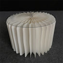 Paper Folding Cylinder Display Rack for Wedding Birthday Party Decor Dessert Table Cake Stand Home Ornaments Ramadan Decoration