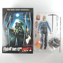 The 13th Figure Toys NECA Friday Freddy Jason Voorhees Blood Action Figure Jason Collectible Model Christmas Halloween Gifts