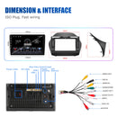 ESSGOO 9" Android 14 Display Car Stereo Radio GPS Navigation For Hyundai ix35 2009-2015 Carplay Android Auto SWC USB Wifi BT FM