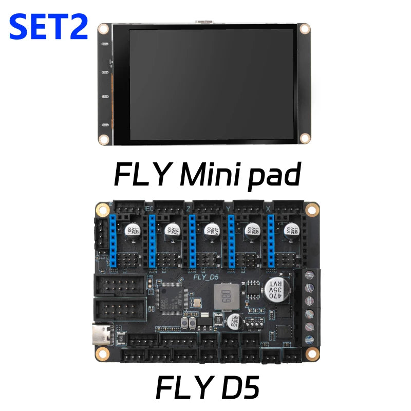 Mellow Fly Mini Pad Resistive / Capacitive Touch Screen Klipper 3.5 Inch Display H3 Chip For DIY VzBoT Voron Ender 3 3D Printer