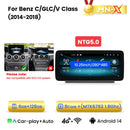 NaviFly Android 14 Auto Car GPS Navigation Stereo Radio For Mercedes-Benz C-Class W205 GLC X253 V-Class W446 Wireless CarPlay 4G