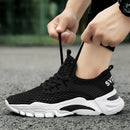 Mesh Men Shoes Breathable White Mens Sneakers Trendy Lightweight Black Big Size Man Casual Shoe Zapatillas Hombre