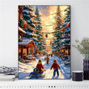 5D DIY Diamond Painting Milu Deer Full Diamond Mosaic Embroidery Christmas Scene Cross Stitch Art Home Decor New Arrivals
