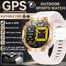 Military Smart Watch T-Rex 3 Bulit-in GPS Compass Altimeter Barometric 10ATM IP69K Waterproof AMOLED Bluetooth Call Smart watch