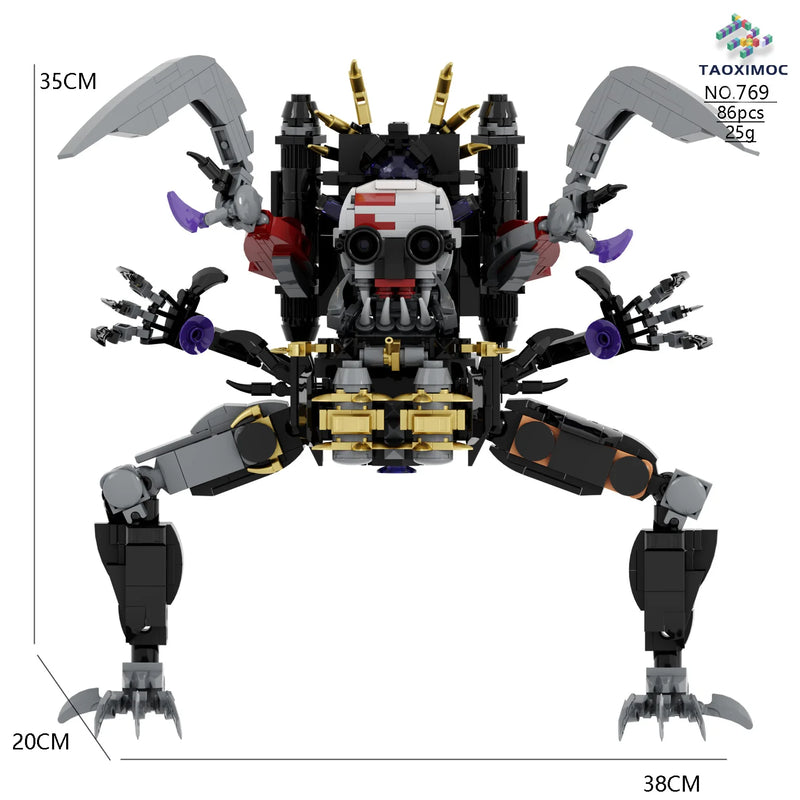 Skibidi Toilet Titan TV Man Speakerman Horror Game Bosses Camara Building Block Cartoon Doll Model Kids Birthday Halloween Gift