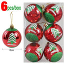 The Solstice Set | Hand-Painted 6cm Christmas Baubles