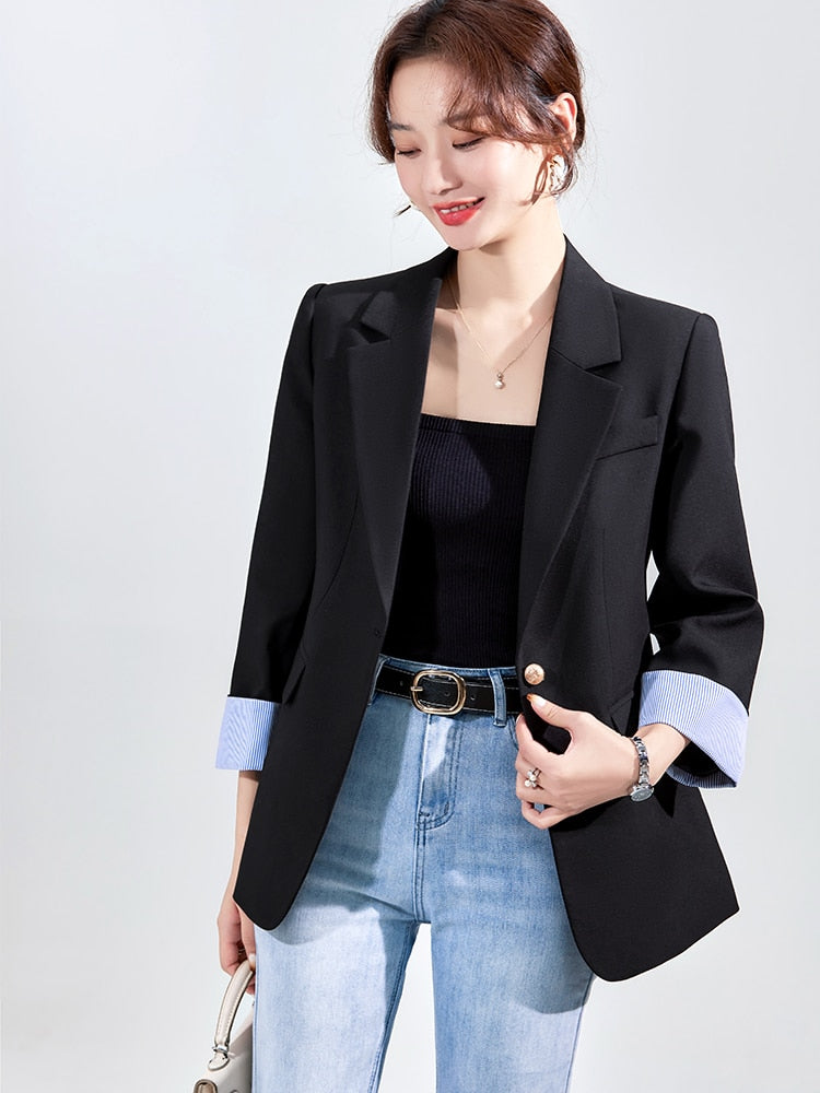 HIGH QUALITY Fashion 2020 Design Blazer Jacket Women&