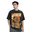 Men T-Shirt The Summer Hikaru Died  Washed T-Shirts Trendy Cool  Summer Tee Shirt Streetwear Design Cotton Clothes Birthday Gift