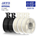 JAYO Easy PA Filament 1.75mm Nylon PA 3D Printer Filament 5Rolls/set Polyamide (PA) 3D Printing Filament Fit Most FDM Printer