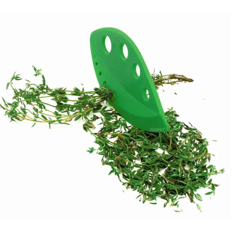 1Pc Vegetable Herb Eliminator Kale Oregano Parsley Cilantro Stripper Looseleaf Comb Household Gadgets Portable Kitchen Tools