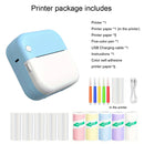 Mini Printer, Portable Thermal Photo Printer, Inkless Sticker Maker Machine for Notes, Photos, Stickers, Labels