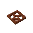 Gobricks GDS-949 Turntable 2 x 2 Plate, Base compatible with 3680  DIY Educational Building Blocks Technical