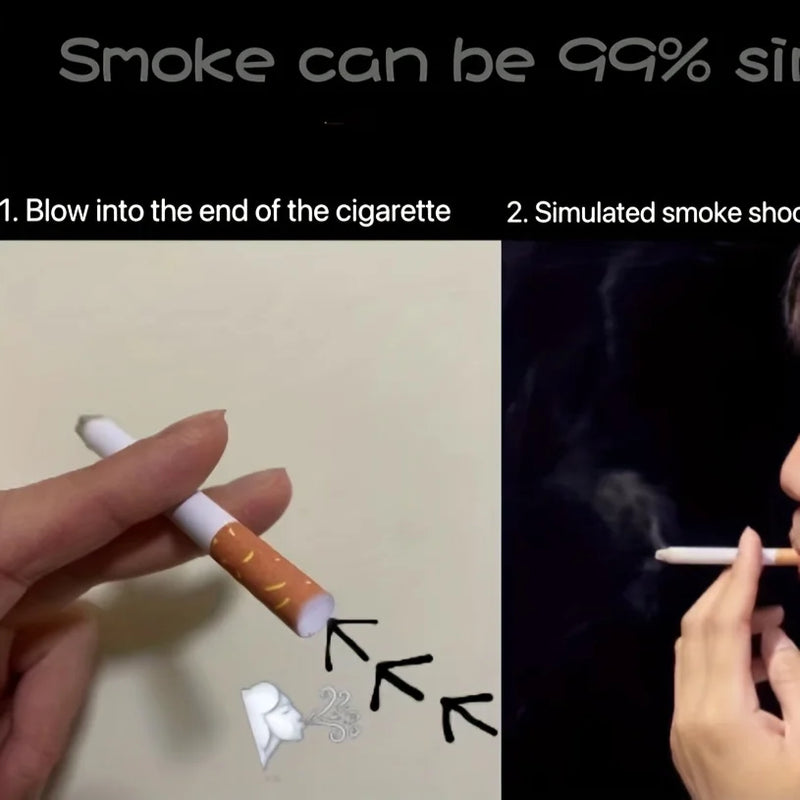 Simulated smoke that can blow out smoke, funny prank toys, holiday gatherings, party role-playing props, movies, games, anime pr