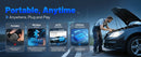 XTOOL Advancer AD20PRO OBD2 Bluetooth Scanner Full System Car Diagnostic Tool OBD2 Scanner Oil Reset & Battery Tests Code Reader