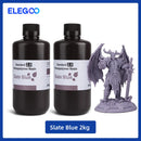 Elegoo 1KG/2KG/4KG UV Resin 2.0 For 3D Printer SATURN 3 ULTRA 3D Printing Material UV Resin Normal 1kg Liquid Bottle