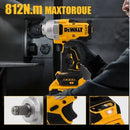 Dewalt DCF892 High Torque Brushless Impact Wrench Wireless Electric Tool 20V Battery Cordless Power for Home Improvement