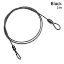 0.5/1/2Meters Bicycle Lock Wire Cycling Strong Steel Cable Lock MTB Road Bike Lock Rope Anti-theft Safety Bicycle Accessory