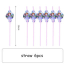 Disney Princess Sofia Theme Birthday Party Decoration Baby Shower Girl Party Cartoon Tableware Set Balloons Decor Event Supplies